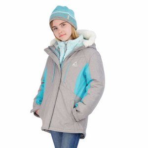 New Gerry boys girls toddler Youth Systems Jacket snow ski hat Blue size X-SMALL